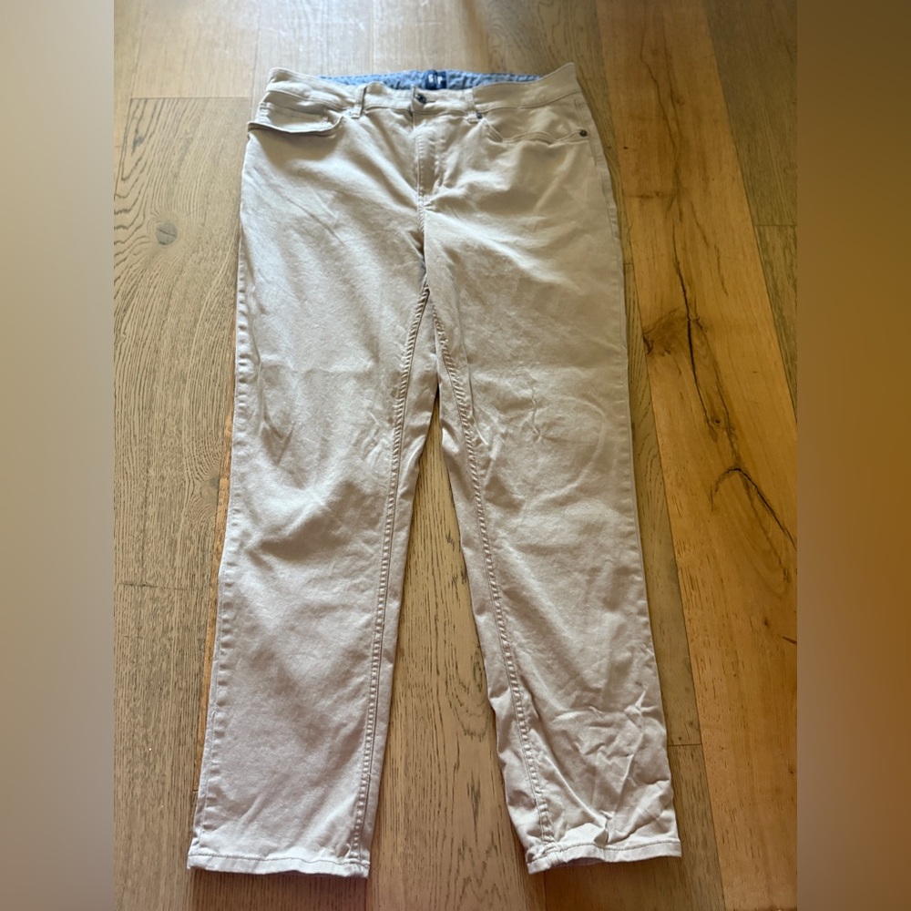 GAP Women's Light Tan Ankle Jeans